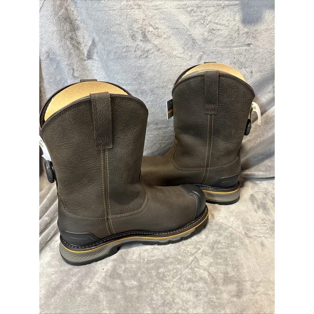Ariat Stump Jumper WP Composite Toe Pull-On Work Boot 10048061 Men's 8.5 EE wide
